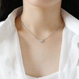 S925 Sterling Silver Alphabet Pendant DIY Necklace