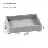 Jewelry Tray Storage Organizer Drawer Multi-functional