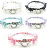 Sexy Clear Rivets O-Round Collar Choker Necklace