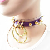 Sexy Harajuku Punk Rivets Choker Necklace