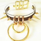 Harajuku Punk Choker Necklace with Rivets