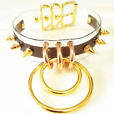 Harajuku Punk Choker Necklace with Rivets