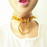 Harajuku Punk Two-layer Choker Necklace