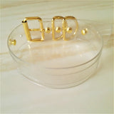 Harajuku Punk Rivets Choker Necklace Two Layer Torque Belt