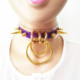 Sexy Harajuku Punk Rivets Choker Necklace