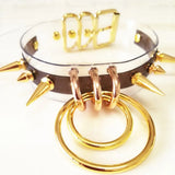Harajuku Punk Choker Necklace with Rivets