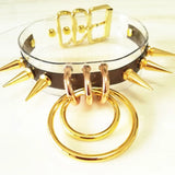 Harajuku Punk Choker Necklace with Rivets