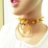 Harajuku Punk Two-layer Choker Necklace