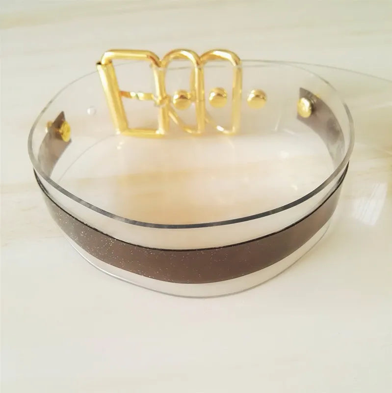 Harajuku Punk Rivets Choker Necklace Two Layer Torque Belt