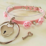 Harajuku Punk 2 Layer Leather Choker Necklace