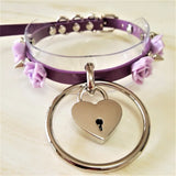 Harajuku Punk 2 Layer Leather Choker Necklace