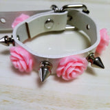 Sexy Lolita Harajuku Leather Bracelet with Spikes