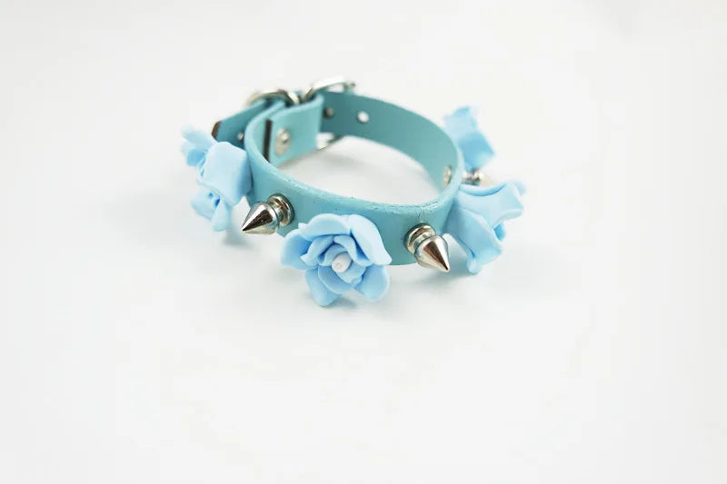 Sexy Lolita Leather Rock Punk Bracelet Bangle