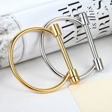 Stainless Steel Bracelet Cuff Bangle for Women