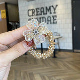 Crystal Hair Rope Rhinestone Elastic Hair Bands Girls Hair Accessories