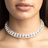 Rhinestone Necklace Choker Wedding Jewelry Crystal Delicate Bride
