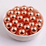 Rose Chunky Acrylic CCB Spacer Beads for Necklace