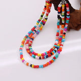 Y2K Colorful Beads Shoe Chains for Women - Smiley Party Jewelry