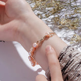 Silver 925 Bracelet with Natural Freshwater Pearl Gemstone
