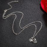 Sterling Silver Female Pendant Necklace