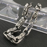 Silver Stainless Steel Jewelry Chains Bracelet For Men & Women