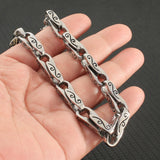 Silver Stainless Steel Jewelry Chains Bracelet For Men & Women