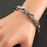 Silver Stainless Steel Jewelry Chains Bracelet For Men & Women