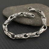 Silver Stainless Steel Jewelry Chains Bracelet For Men & Women