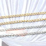 Silver Plated Necklace Chain Metal Chains DIY Jewelry Bracelet Components