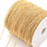 Silver Plated Necklace Chain Metal Chains DIY Jewelry Bracelet Components