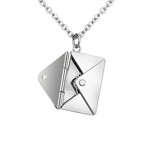 Silver Plated Wallet Decoration Pendant Women's Necklace