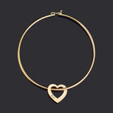 Constellation Engraved Bangle with Heart Charm Bracelet for Women
