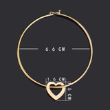 Constellation Engraved Bangle with Heart Charm Bracelet for Women