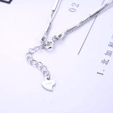 925 Silver Bracelet Round Tube Double Layer Wire Hand chain Bracelet