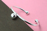 Adjustable Bracelet 925 Sterling Silver Bangle Jewelry Gift