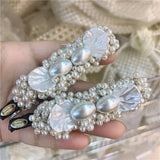 Fresh Sweet Bead Character Clip Geometric Street Ladies Hair Accessories
