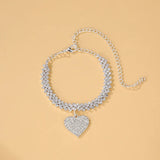 Fresh Love Pendant Geometric Street Photography Anklet