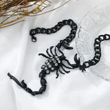 Stylish Scorpion Shaped Geometric Anklet