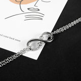 Zircon Stainless Steel Bracelet Gift For Woman
