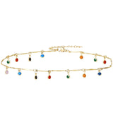 Candy Tassel Necklace Pendant Choker for Women