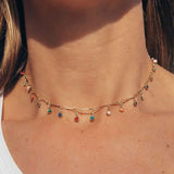 Candy Tassel Necklace Pendant Choker for Women
