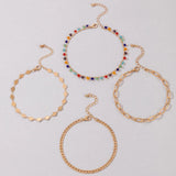 Geometric Street Photo Ladies Anklet