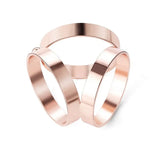 X Shape Metal Brooches Cross Scarf Clip for Women