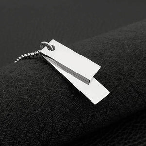 Hip Hop Number Arrangement Pendant Couple Necklace Jewelry