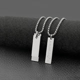 Hip Hop Number Arrangement Pendant Couple Necklace Jewelry