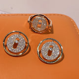 Adjustable Cubic Zircon Wedding Ring for Women R-293
