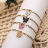 Geometric Street Shot Lady Temperament Anklet