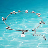 925 Sterling Silver Bead Bracelet for Women - Bohemia Fine Jewelry