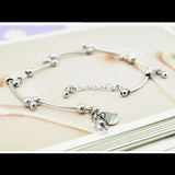 925 Sterling Silver Bead Bracelet for Women - Bohemia Fine Jewelry