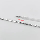 Men's Titanium Steel Bicycle Chain Necklace Stainless Steel Jewelry